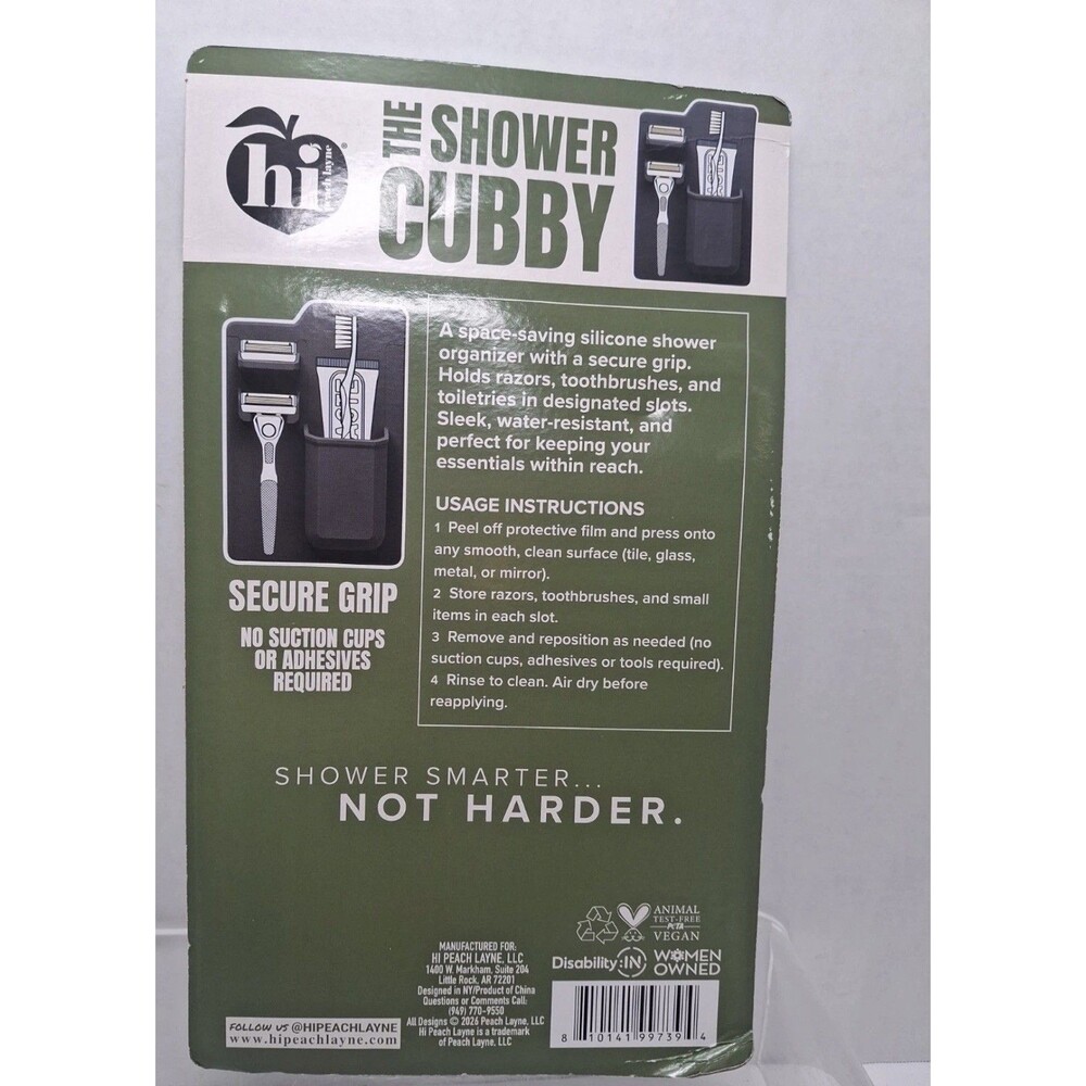 Hi Peach Layne Shower Cubby